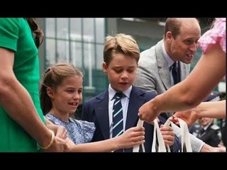 Il principe Louis è "molto arrabbiato" per non essere a Wimbledon mentre Charlotte fa la prima appar