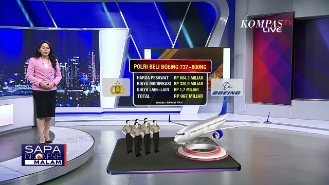 Pengamat Sebut Pesawat Polri Boeing 737 Bekas dari Irlandia Bukan Hal Mendesak!