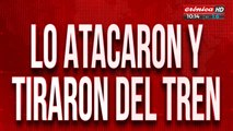 Lo arrojaron del tren y murió tras agonizar varios días