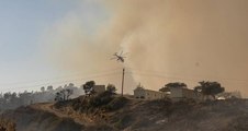 Rodos Adası'ndaki yangın sürüyor: Türkiye'den yangın söndürme uçağı ve helikopter desteği gönderildi