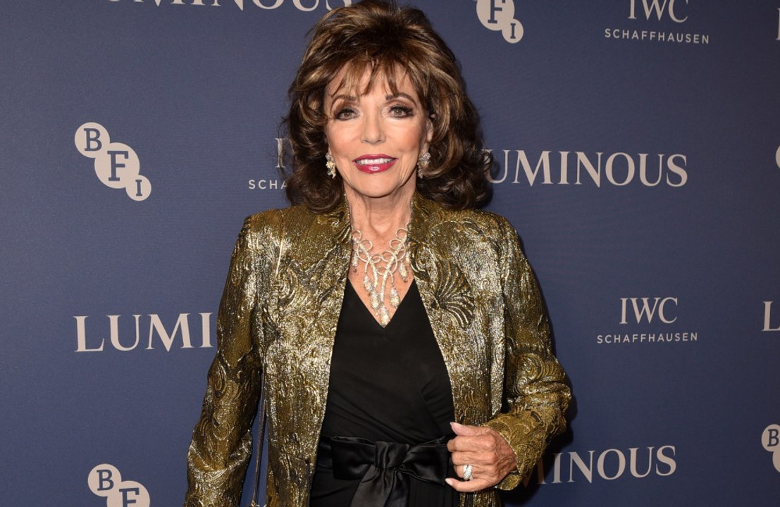 Joan collins: weiblichen körper mit jungs-kleidung versteckt