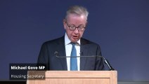 Michael Gove promises major house building in cities
