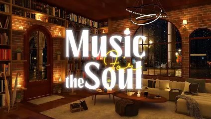 Rainy Jazz Cafe - Relaxing Jazz Music in Coffee Shop Ambience for Work, Study and Relaxation