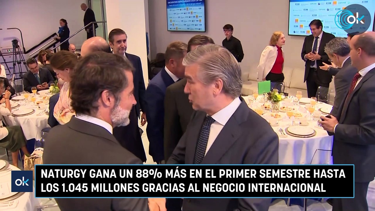 Naturgy gana un 88% más en el primer semestre hasta los 1.045 millones gracias al negocio internacional