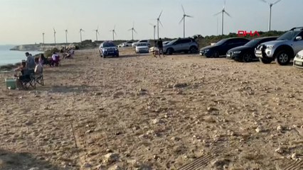 Çanakkale'nin Bozcaada ilçesinde Polente Burnu kontrollü ziyarete açıldı