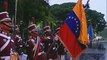 Izada de la Bandera Nacional para conmemorar 240 años del natalicio de El Libertador Simón Bolívar