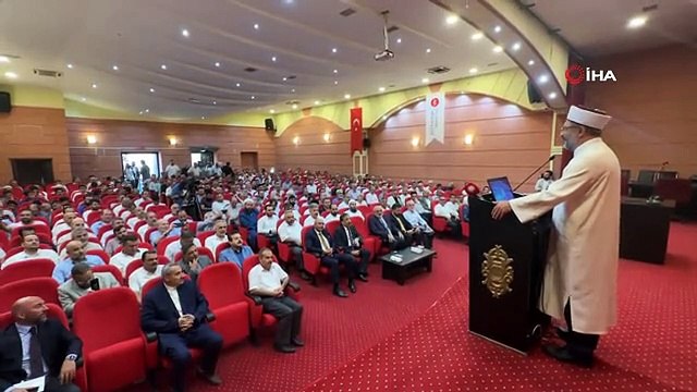 Diyanet İşleri Başkanı Erbaş 'Okuyucular Semineri' kapanış programına katıldı