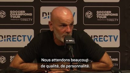 Milan - Pioli : "J'attends beaucoup de Pulisic"