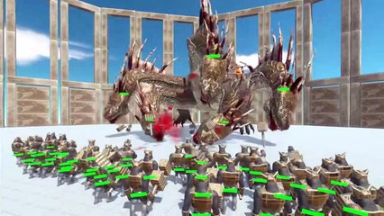 50x Ghor Hammer vs Giant Fantasy All Unit x20 HP - ARBS TV   Animal Revolt Battle Simulator
