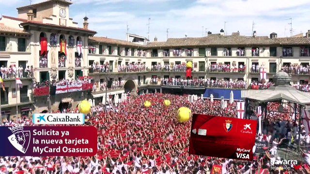Cohete Fiestas de Tudela Santa Ana 24/07/2023