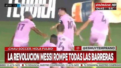 Lionel Messi batió el récord al atleta mejor pago en la historia de los Estados Unidos