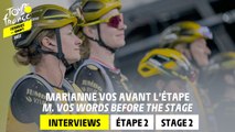 Marianne Vos Pre-race interview - Stage 2 - Tour de France Femmes avec Zwift 2023
