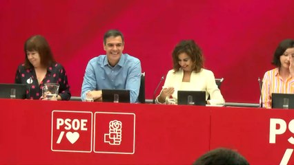 Reunión de la Comisión Ejecutiva Federal del PSOE tras las elecciones generales