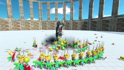 Giant Scourge VS 50x Crypto Bro NFT - ARBS TV - Animal Revolt Battle Simulator