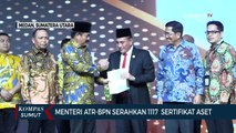 Menteri Agraria dan Tata Ruang Hadi Tjahjanto Serahkan 1.117 Sertifikat Aset