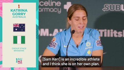 Matildas play down panic over Sam Kerr's calf injury scare