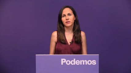 Descargar video: Valoración de Ione Belarra sobre el resultado electoral.