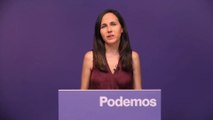 Valoración de Ione Belarra sobre el resultado electoral.