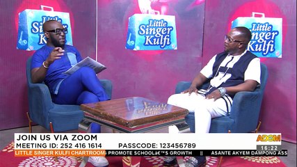 Little Singer Kulfi Chat Room on Adom TV (15-7-23)