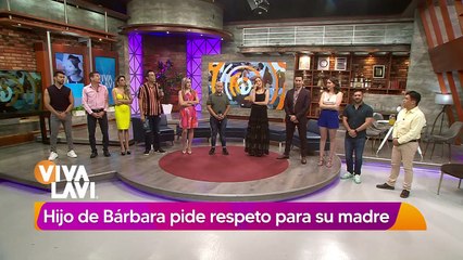 Hijo de Bárbara Torres pide respeto para su mamá tras ser eliminada