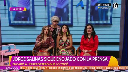 Jorge Salinas discute con reportero en rueda de prensa