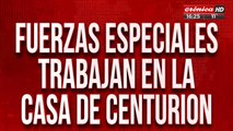 Crimen de Lautaro: fuerzas especiales trabajan en la casa de Centurión