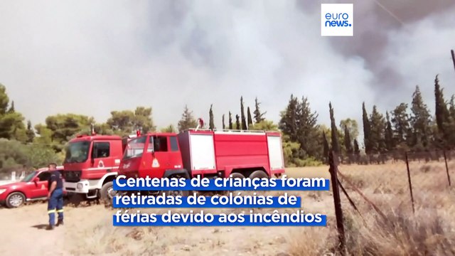 Sul da Europa enfrenta vaga de calor e incêndios florestais