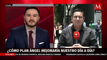 Ebrard detalla 'Plan Ángel' vs violencia, realiza presentación en la CdMx