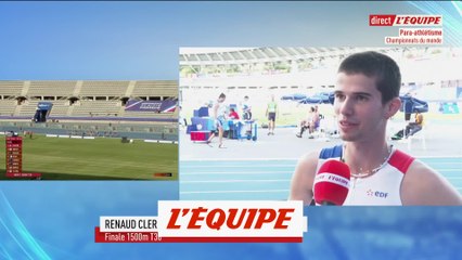 Renaud Clerc : « Il faut grandir, apprendre avec légèreté et modestie » - Para athlé - Mondiaux