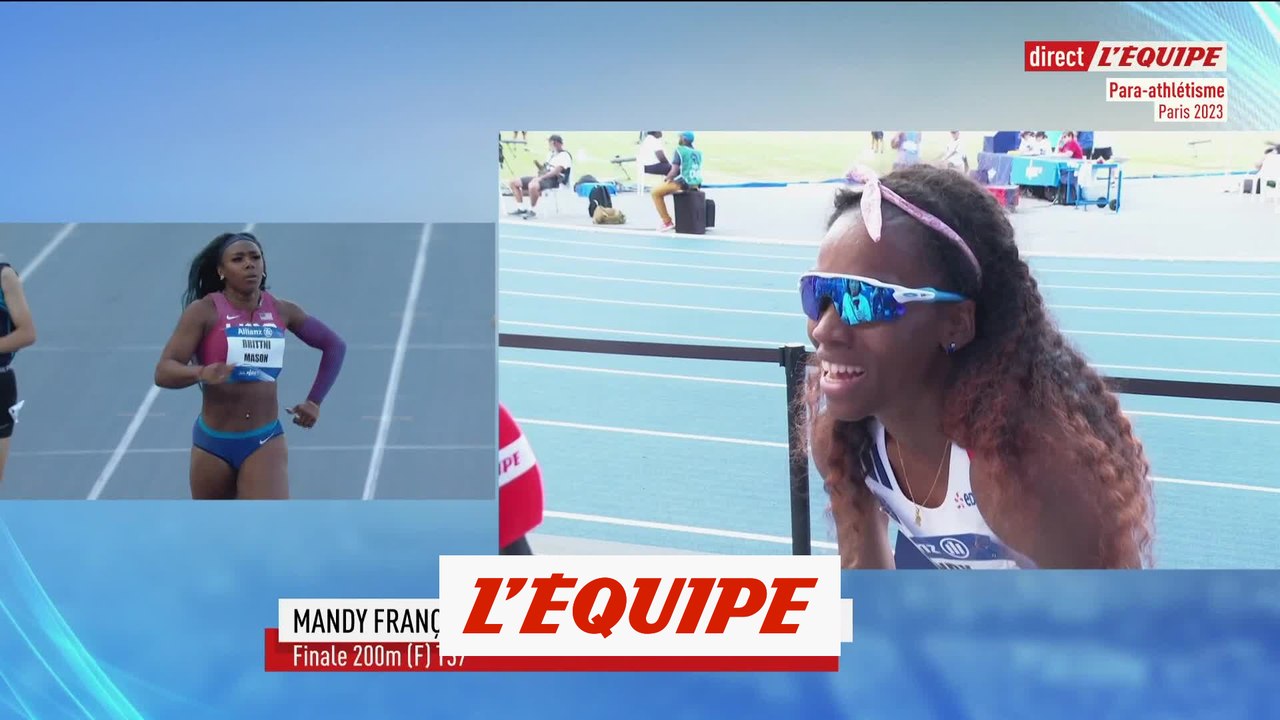 Mandy François-Elie : « Je ne suis pas déçue, je n'ai rien à regretter » - Para athlé - Mondiaux