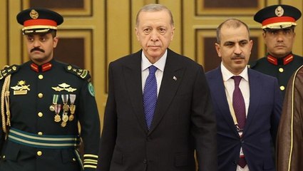 Cumhurbaşkanı Erdoğan, Suudi Arabistan'da Prens Selman tarafından karşılandı