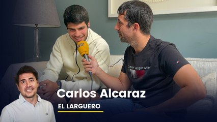 Carlos Alcaraz, en 'El Larguero': "Todavía no lo he asumido. Miro a mi familia y a mi equipo y digo: 'Soy campeón de Wimbledon'"