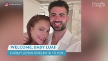 Lindsay Lohan and Husband Bader Shammas Welcome Their First Baby, Son Luai: 'Over the Moon in Love'