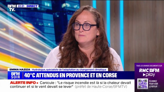 Canicule: On voit très bien une tendance depuis 2017 avec une accélération de ces phénomènes , pour Emma Haziza (hydrologue)