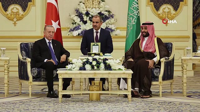 Cumhurbaşkanı Erdoğan, Veliaht Prens Selman ile görüştü