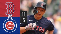 Resumen Medias Rojas de Boston vs Cachorros de Chicago | MLB 16-07-2023