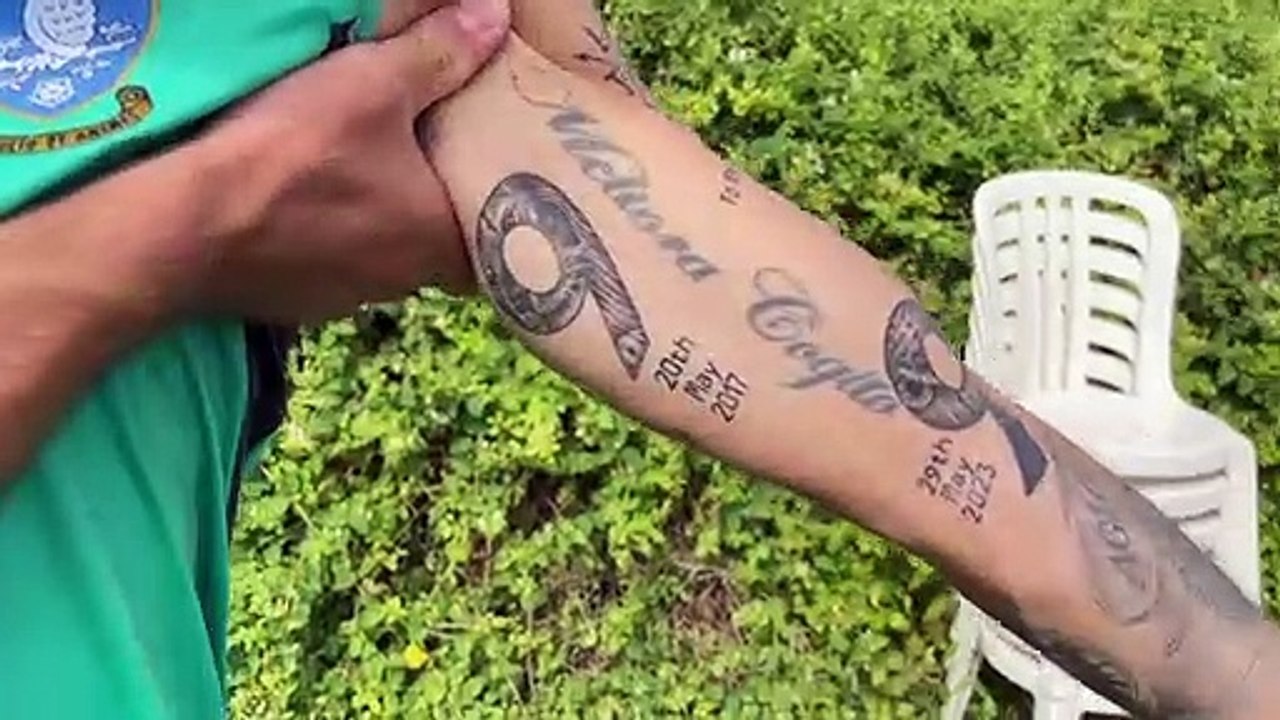 Lee Gregory's new Sheffield Wednesday tattoo - The Star Owls in Spain with Gameplan Financial