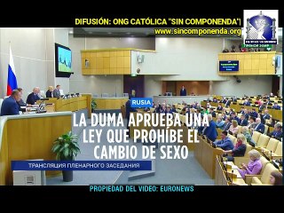 RUSIA PROTEGE A LOS NIÑOS DEL CAMBIO DE SEXO Y LO PROHIBE EN TODO EL PAÍS