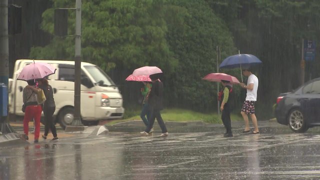 [날씨] 충청·남부 호우경보...시간당 30∼60mm, 일부 80mm↑ / YTN
