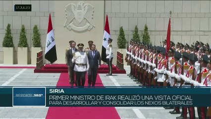Siria acoge al primer ministro de Irak