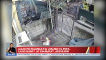 Lalaking nagnakaw umano ng pera, ilang gamit, at sinampay, arestado | UB