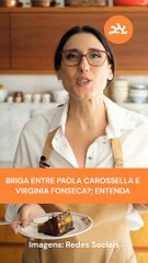 VIRGÍNIA FONSECA "REBATE" PAOLA CAROSELLA