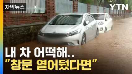 [자막뉴스] 침수 차량, 창문 열려 있다면 보상 받을 수 있을까? / YTN
