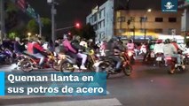 Motociclistas tomaron las calles de la CDMX