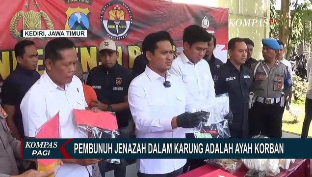 Terungkap! Pelaku Pembunuhan Jenazah dalam Karung di Kediri Merupakan Ayah Kandung Korban