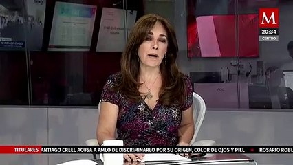 Santiago Creel afirma que AMLO lo ha discriminado por su origen, color de ojos y piel