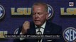 Brian Kelly on What OT Alabama Win Meant to LSU