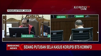 BREAKING NEWS - Hakim Tolak Putusan Sela Dirut BAKTI Kominfo Anang Achmad Latif!