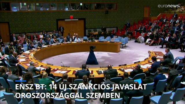 Újabb szankciókat javasol az ENSZ Biztonsági Tanácsa Oroszországgal szemben