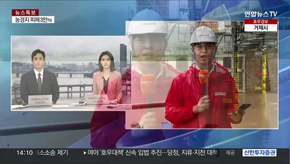 낙동강 하류 '홍수주의보'…경남에 최대 200㎜ 비 예고